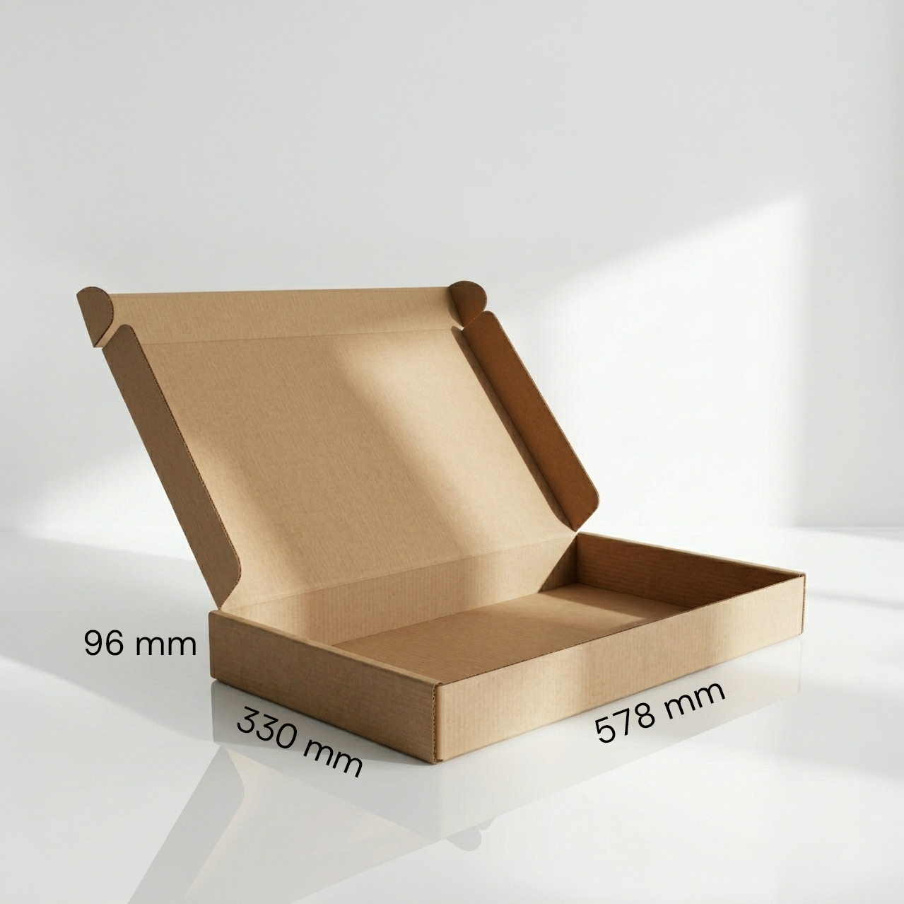 FEFCO 0427 Poštová krabica 3 vrstvová Hnedá 578x330x96mm