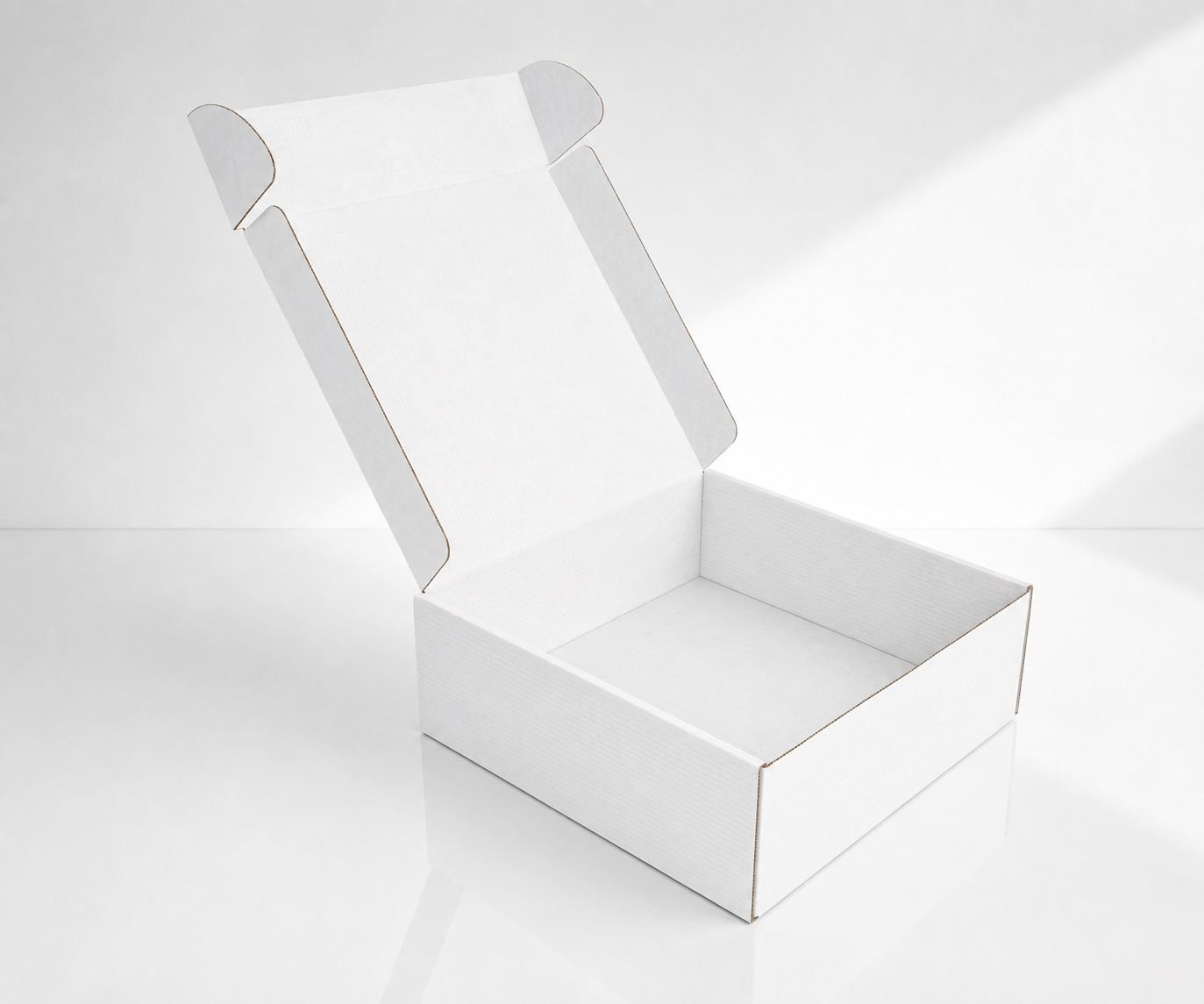 FEFCO 0427 Cukrárska prepravka 3 vrstvová Biela 400x400x120mm