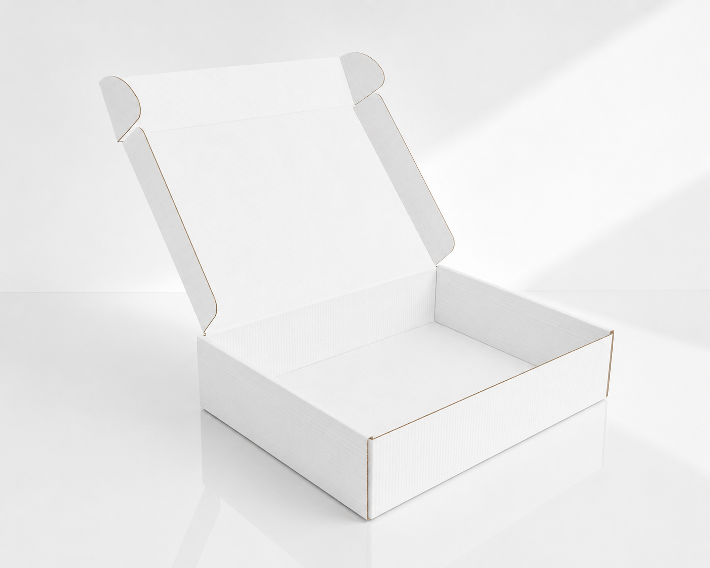 FEFCO 0427 Cukrárska prepravka 3 vrstvová Biela 590x420x110mm
