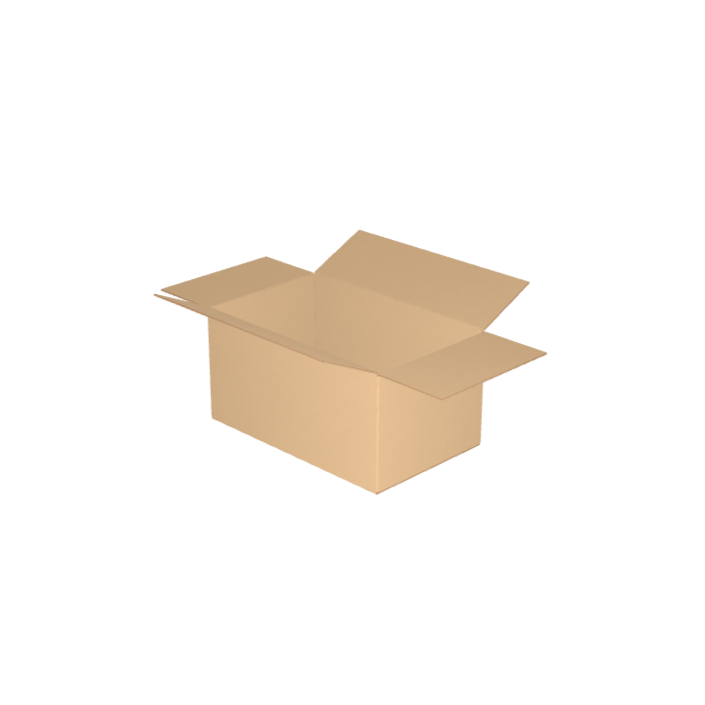 FEFCO 0201 Štandardná klopová krabica 3 vrstvová 400x250x200mm