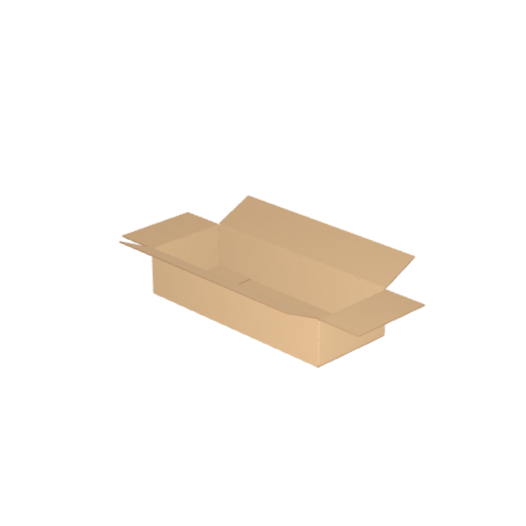 FEFCO 0201 Štandardná klopová krabica 3 vrstvová 500x200x100mm
