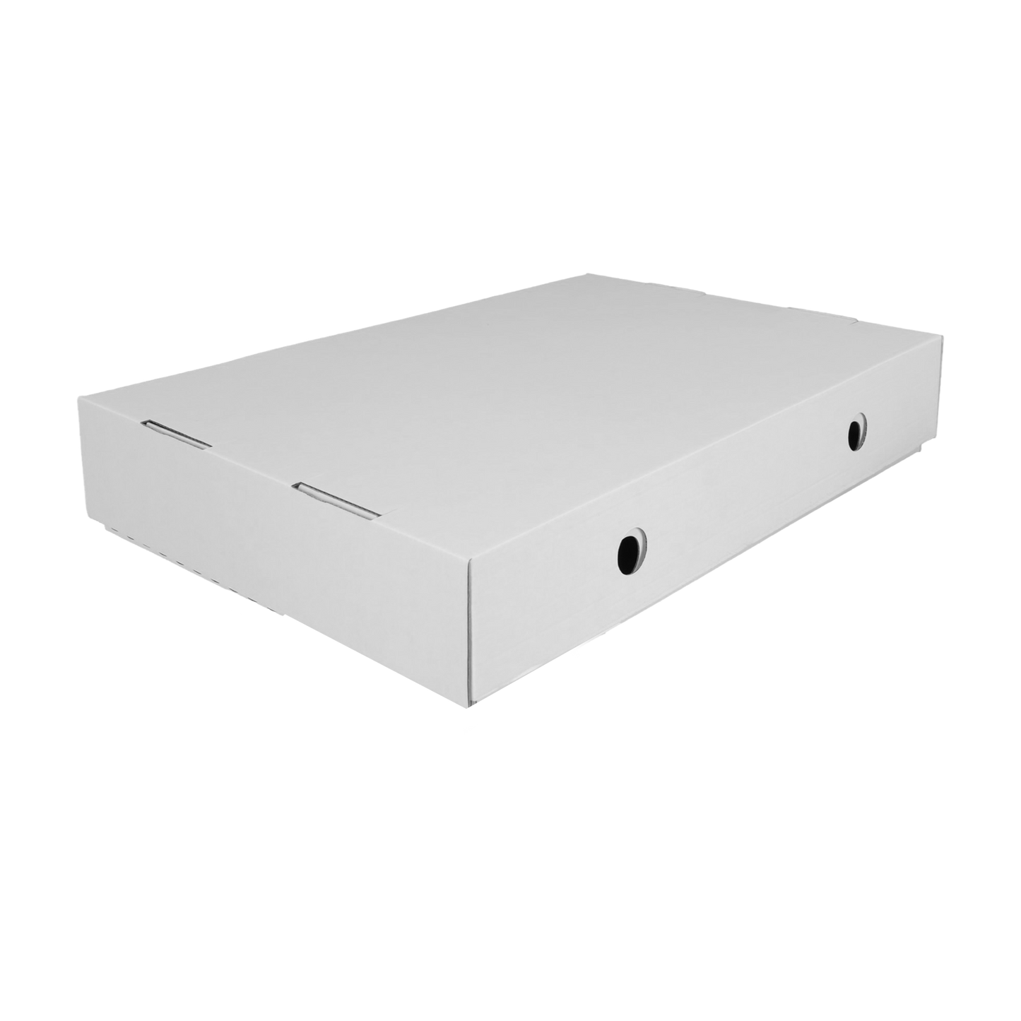 FEFCO 0423 Cukrárska prepravka 3 vrstvová Biela 550x370x90mm