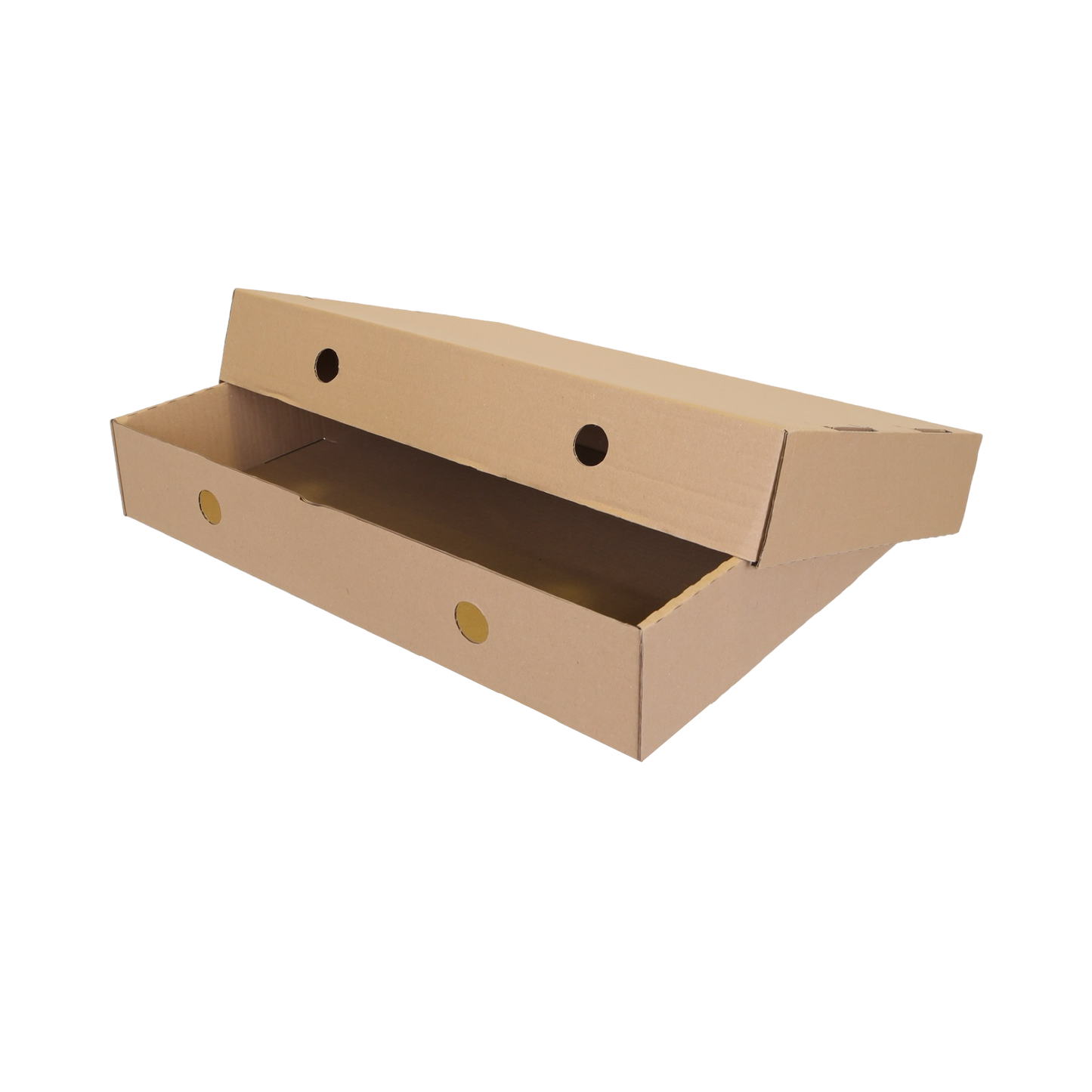 FEFCO 0423 Cukrárska prepravka 3 vrstvová Hnedá 550x370x90mm