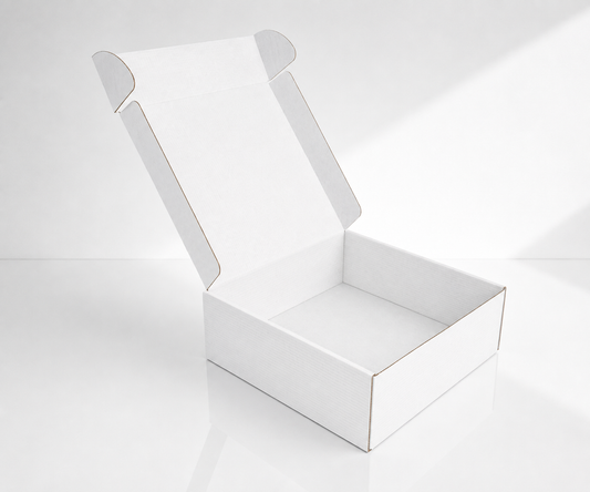 FEFCO 0427 Cukrárska prepravka 3 vrstvová Biela 400x400x120mm