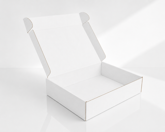 FEFCO 0427 Cukrárska prepravka 3 vrstvová Biela 590x420x110mm
