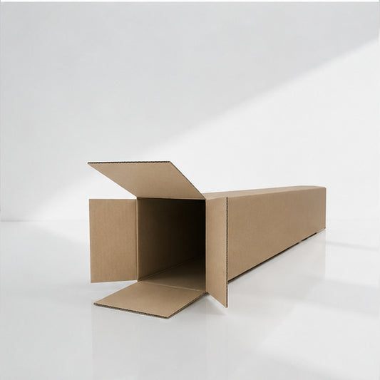 FEFCO 0203 Kartónový tubus 3 vrstvový, Hnedá 100x100x790mm